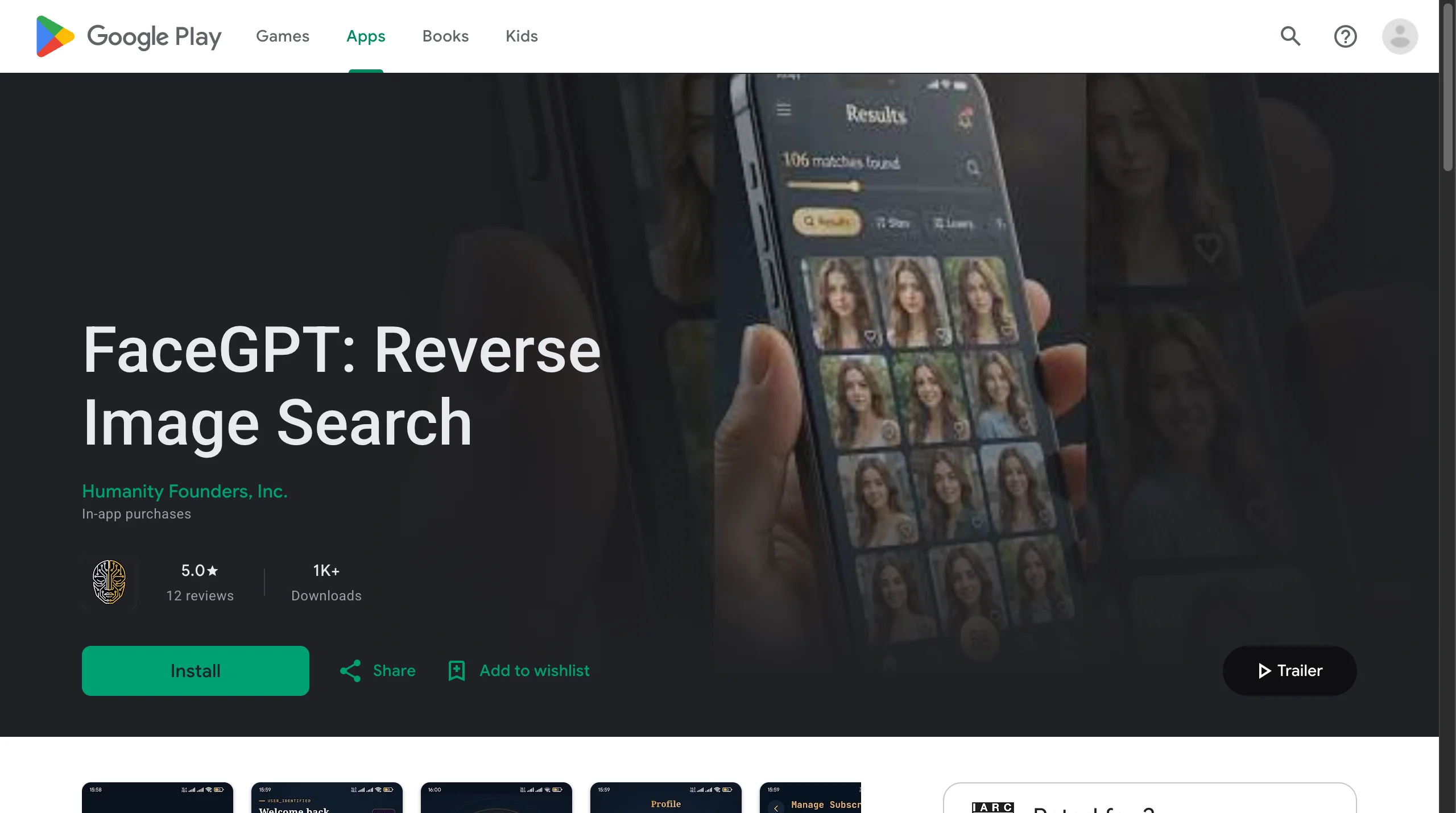 FaceGPT AI preview
